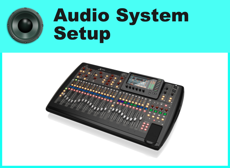 Complete PA System configuration