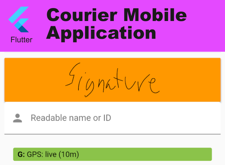 Courier Android App